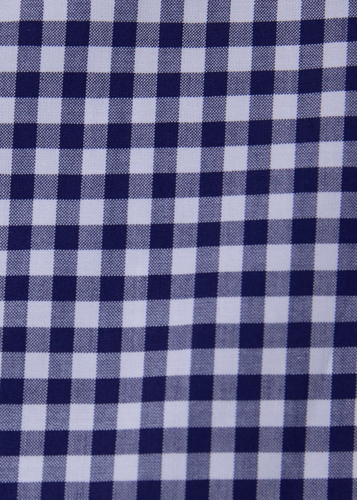 Gingham Button Down Shirt Blue - Paul Stuart
