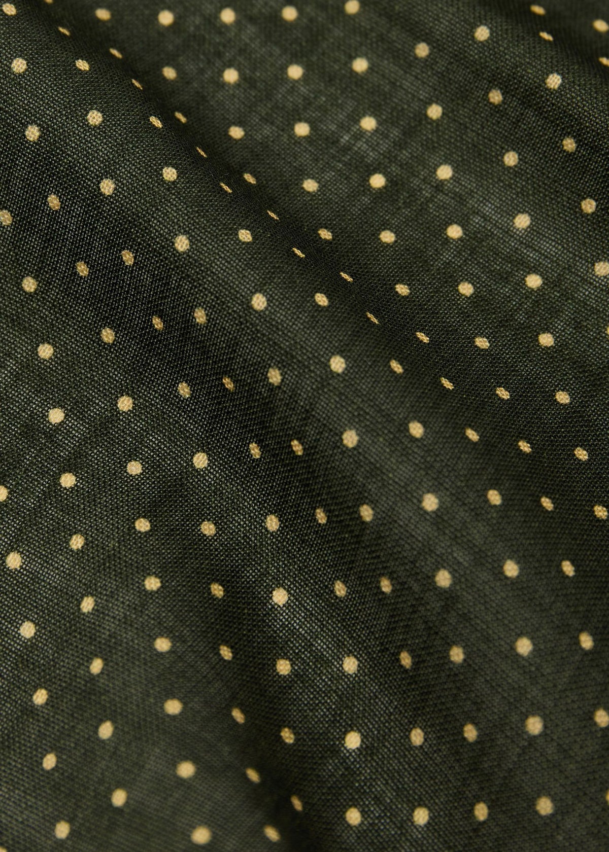 Pindot Wool Pocket Square Brown/Blue - Paul Stuart