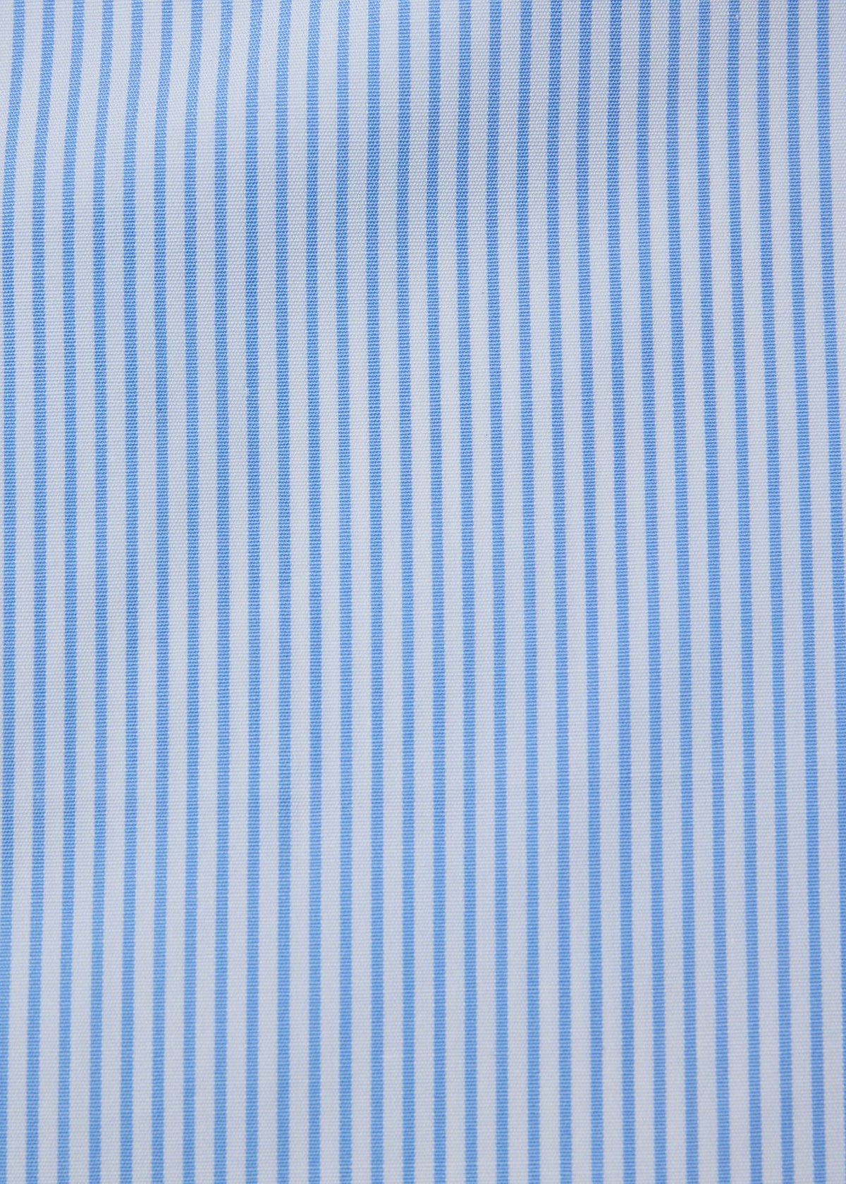 Pencil Stripe Spread Collar Dress Shirt Blue/White - Paul Stuart