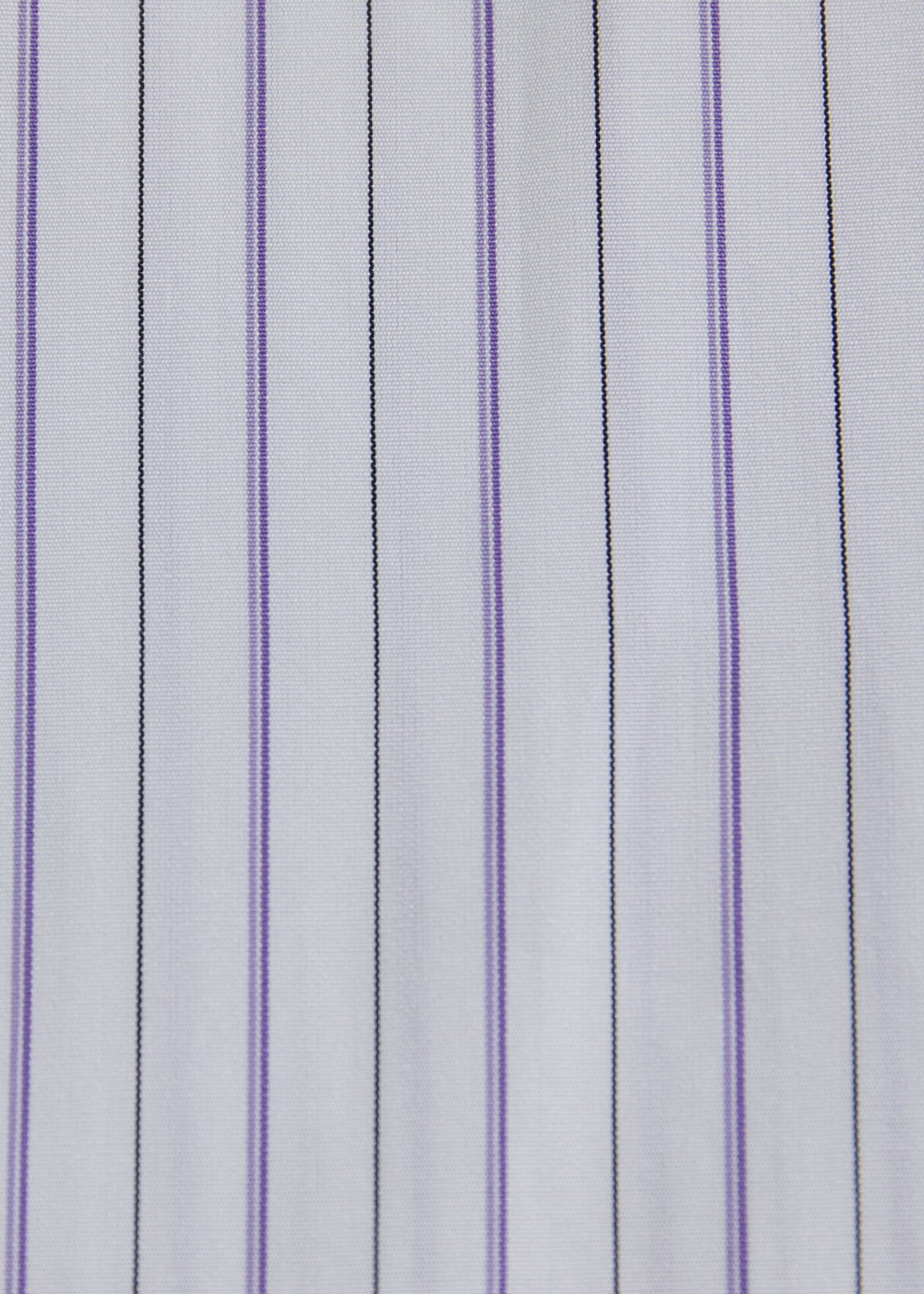 Deco Stripe Dress Shirt White/Purple/Lilac/Light Blue - Paul Stuart