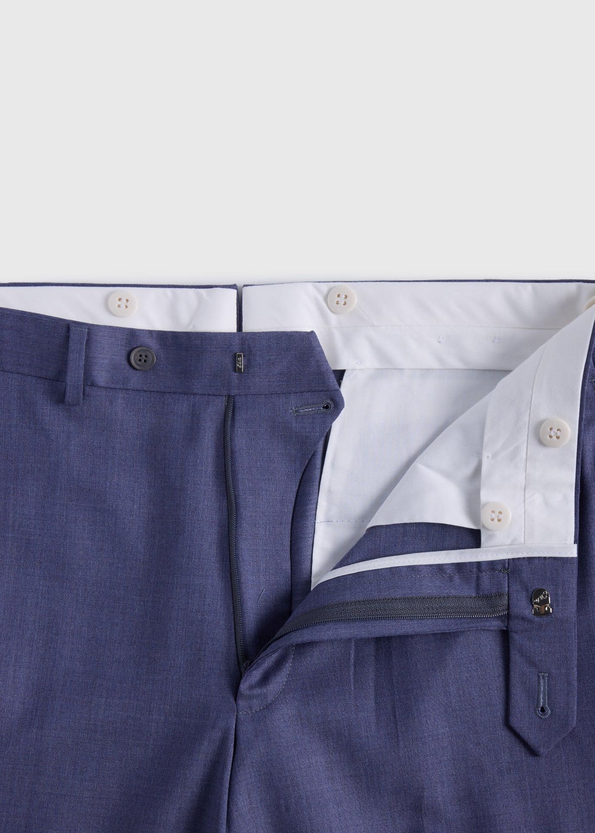 All Year Wool Dress Trouser Lilac - Paul Stuart