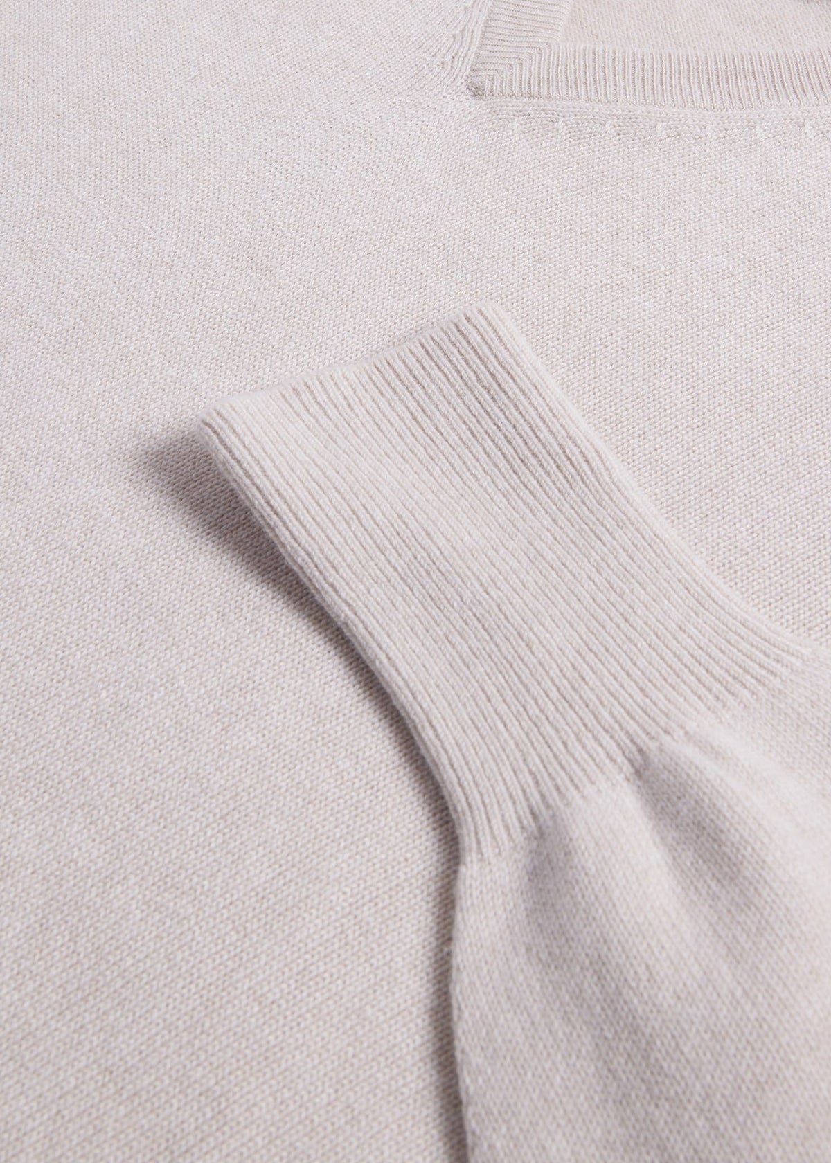 Classic Cashmere V-Neck Sweater Powder Blue, unselectable - Paul Stuart