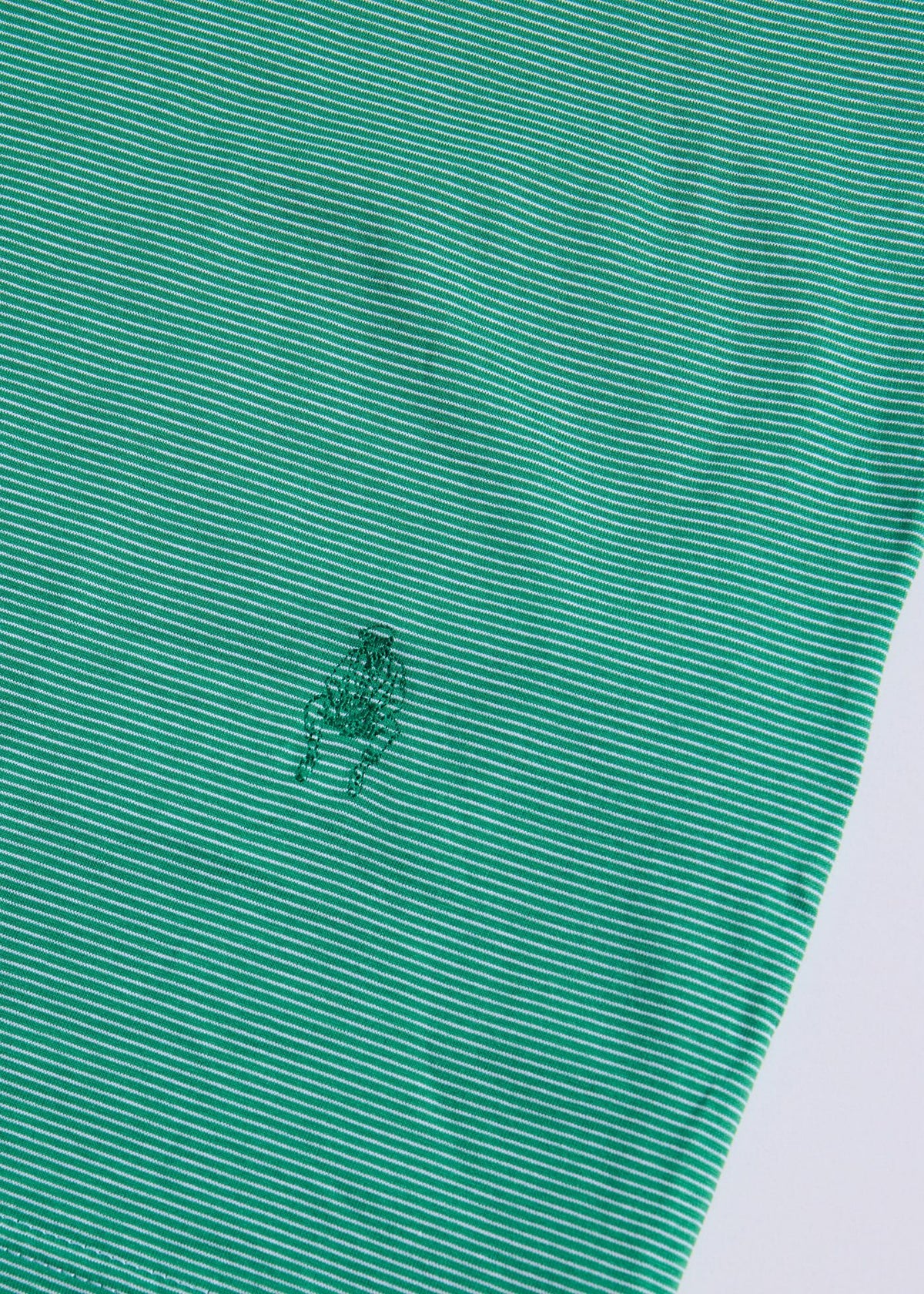 Italian Cotton Micro Stripe Polo Blue, unselectable - Paul Stuart