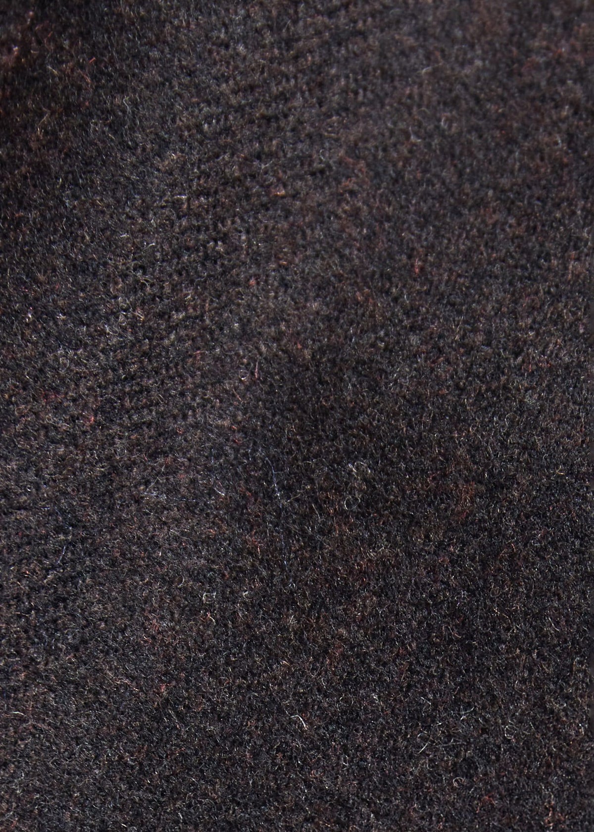 Wool Flannel Five Pocket Pant Dark Brown - Paul Stuart