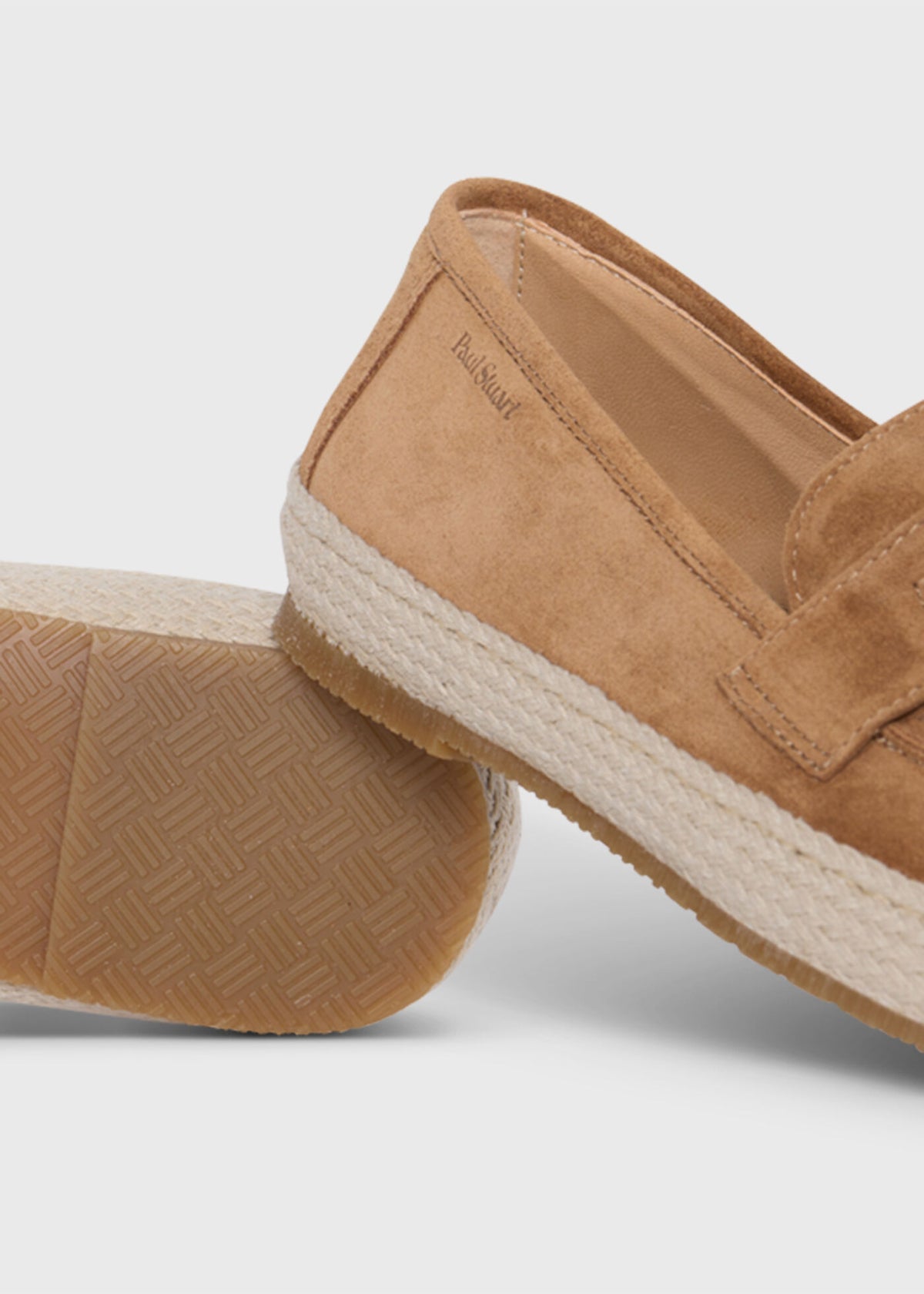 Lloyd Espadrille Penny Loafer Beige - Paul Stuart