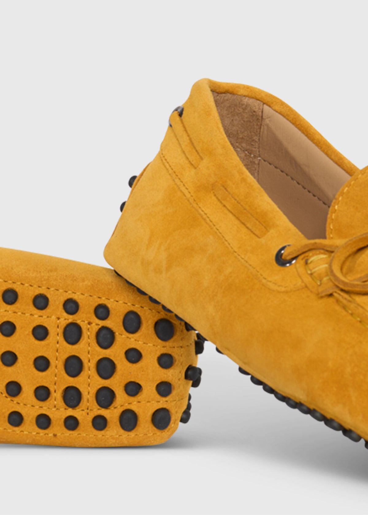 Dino Suede Driving Moccasin WHITE, unselectable - Paul Stuart