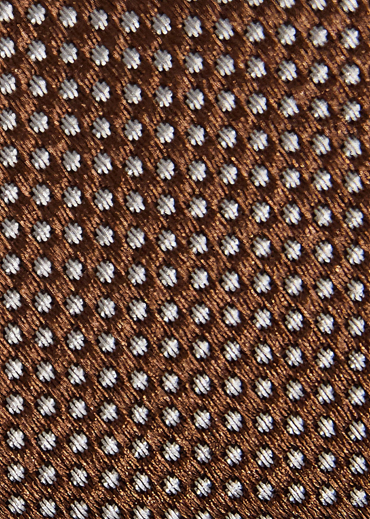 Woven Silk Micro Dot Tie Black - Paul Stuart