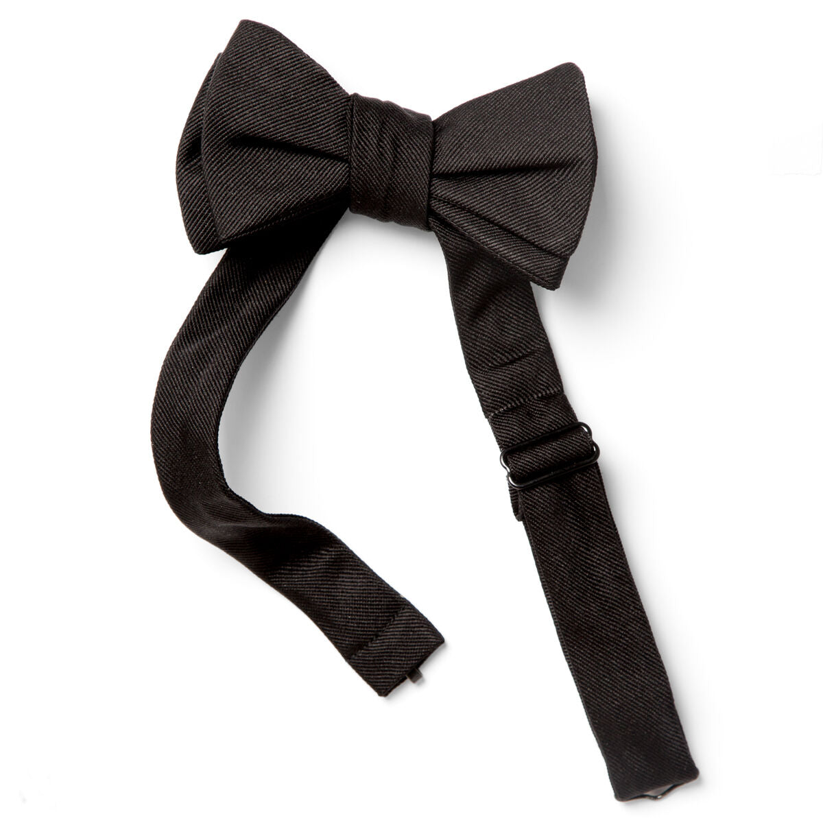 Grosgrain Formal Bow Tie Black - Paul Stuart