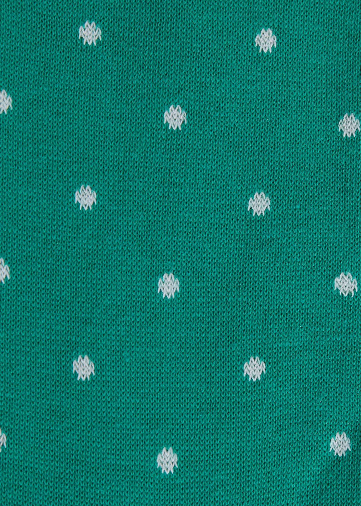 Polka Dot Crew Sock Mint - Paul Stuart