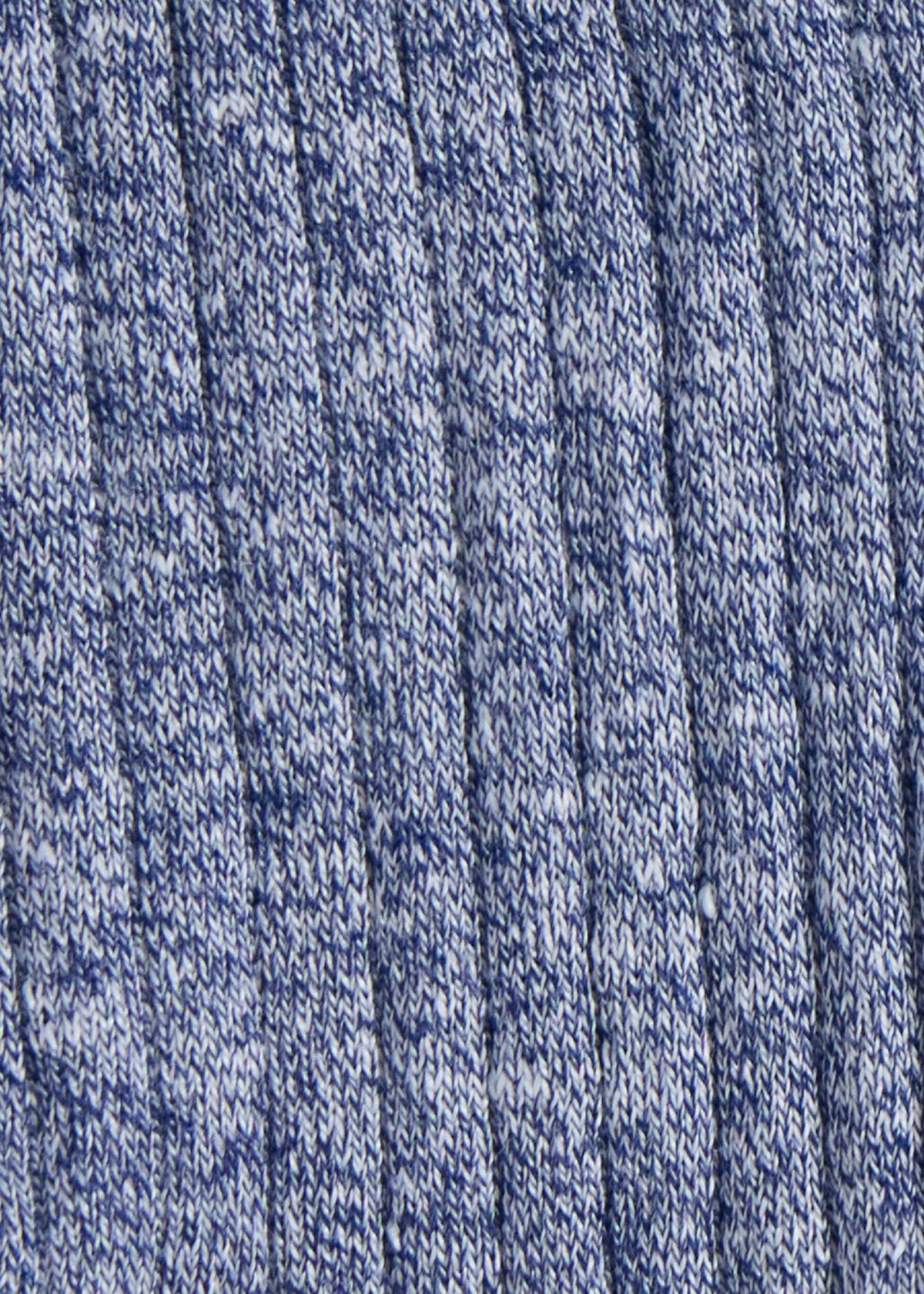 Mélange Vertical Stripe Sock Blue - Paul Stuart