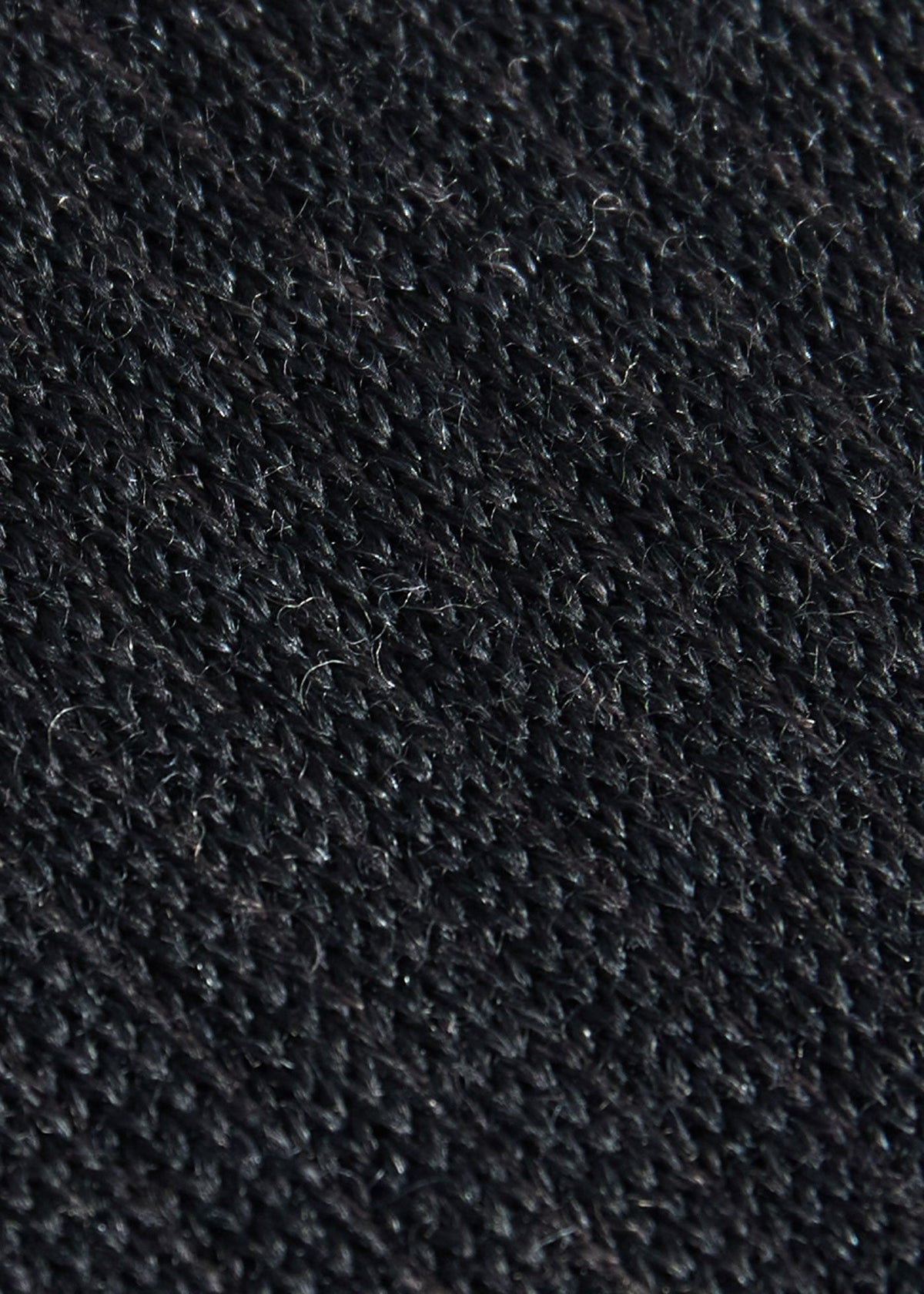 Wool Mini Vanise Sock Black - Paul Stuart