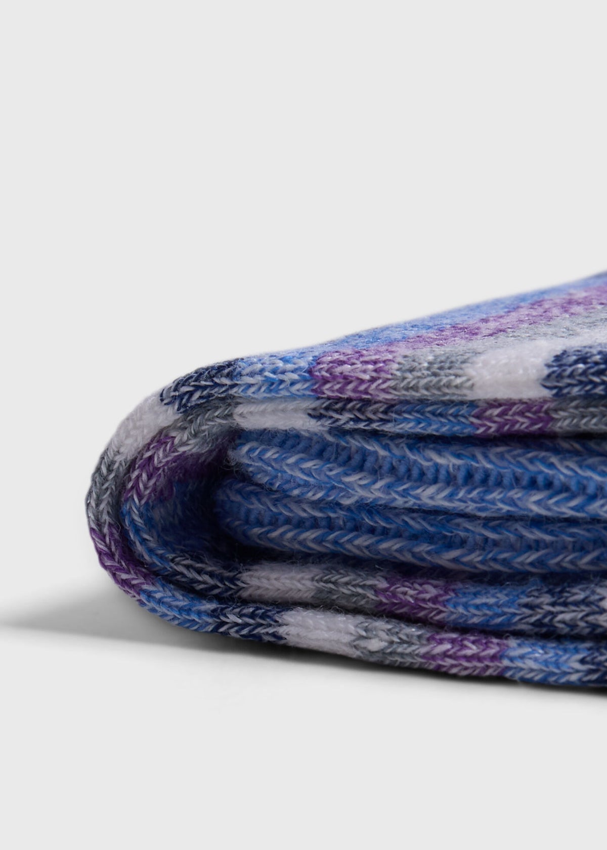 Multicolor Stripe Sock Green - Paul Stuart