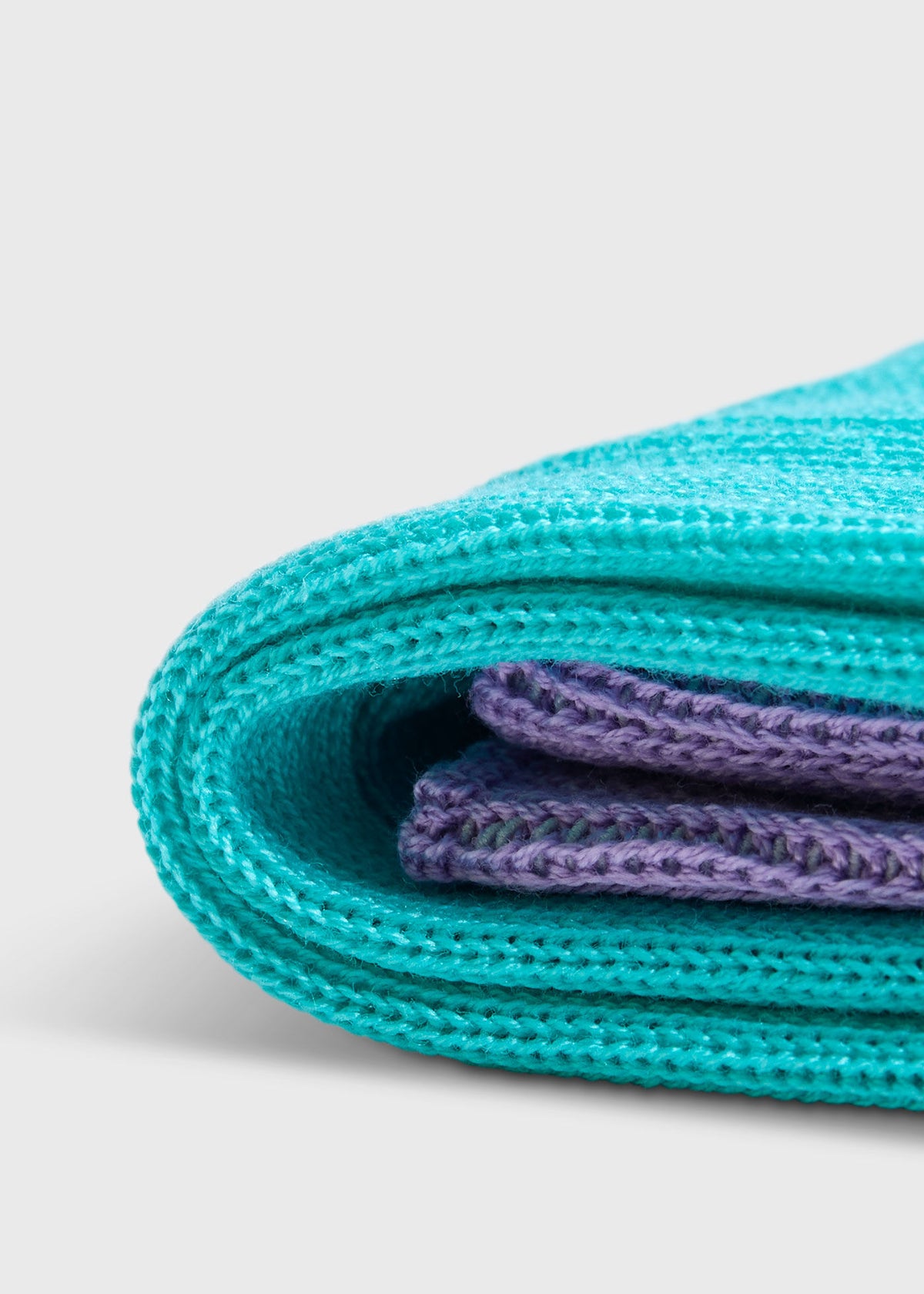 Mercerized Cotton Ribbed Sock Berry - Paul Stuart