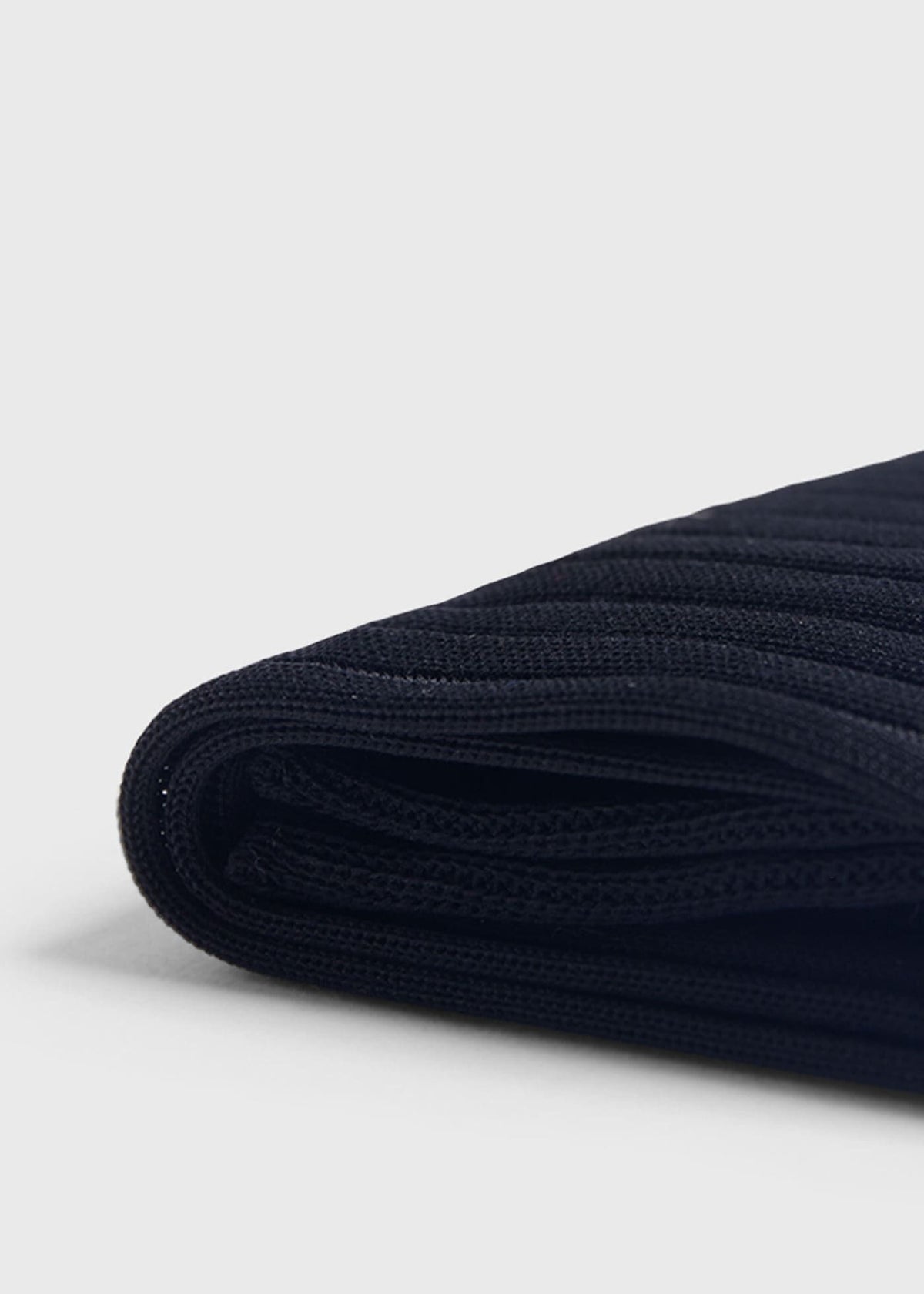 All Year Cotton Dress Sock Black - Paul Stuart
