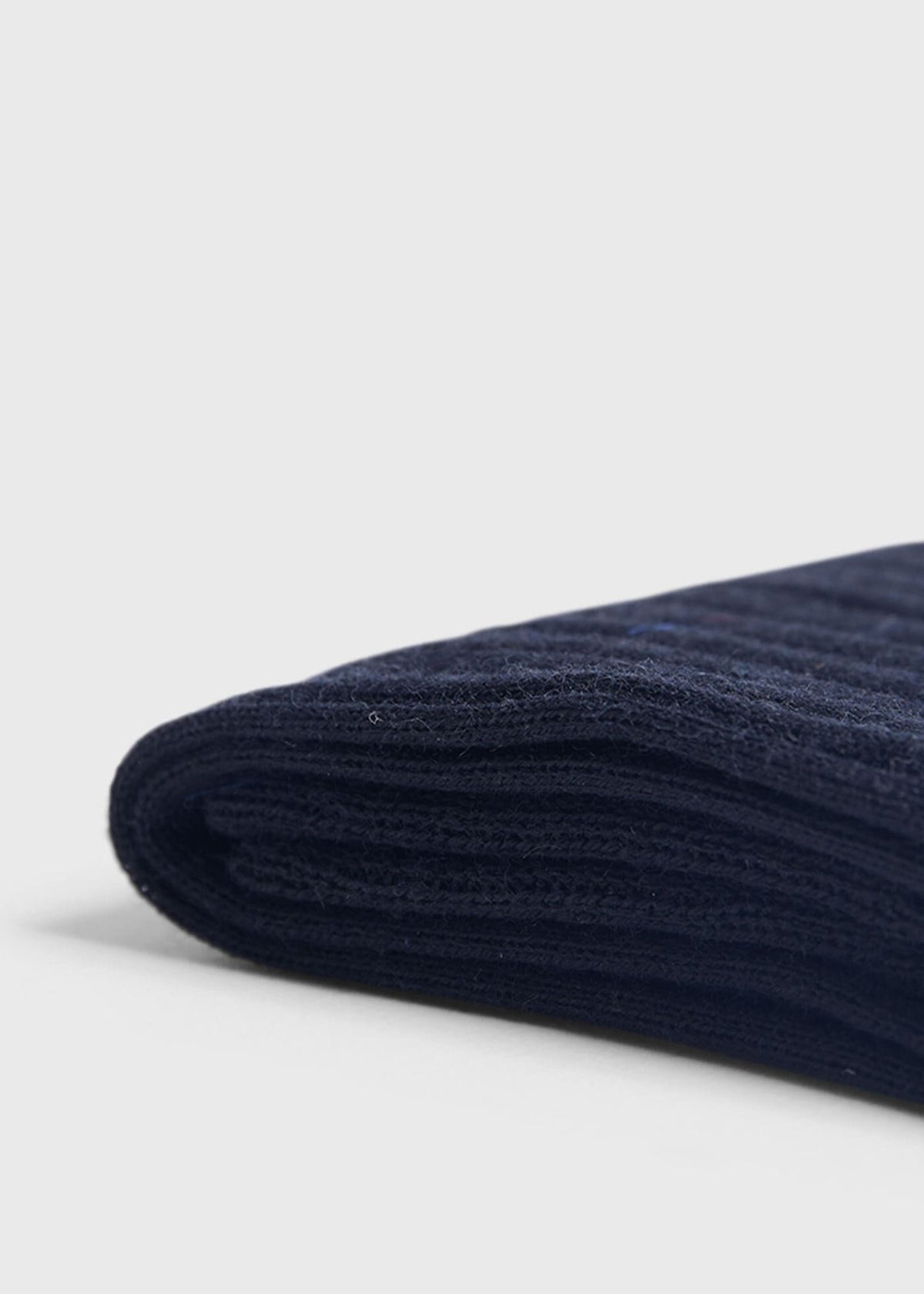 All Year Wool Dress Sock Black - Paul Stuart