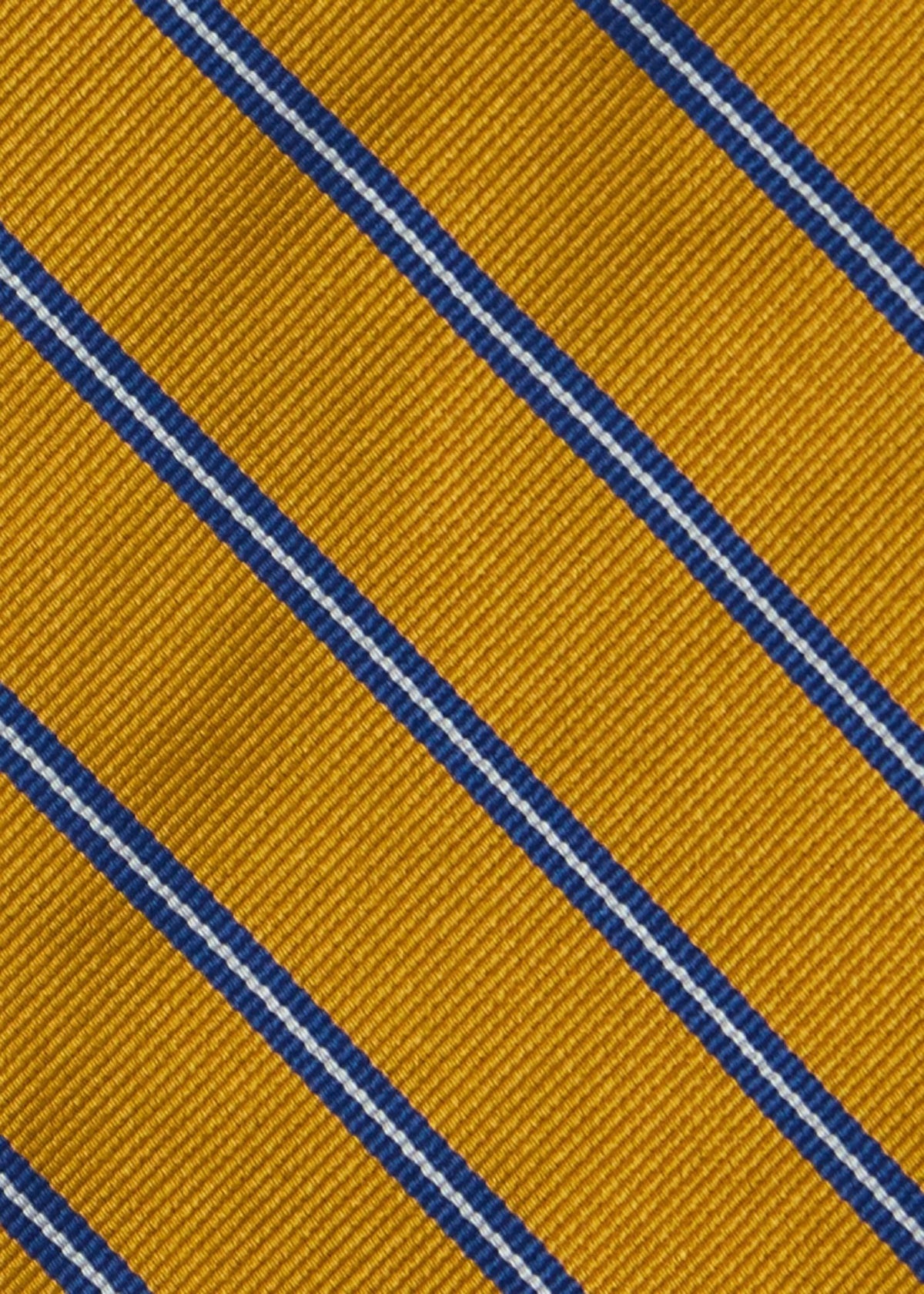 Repp Stripe Silk Tie Burgundy - Paul Stuart