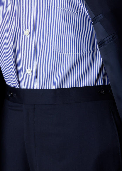 All Year Wool Suit Navy - Paul Stuart