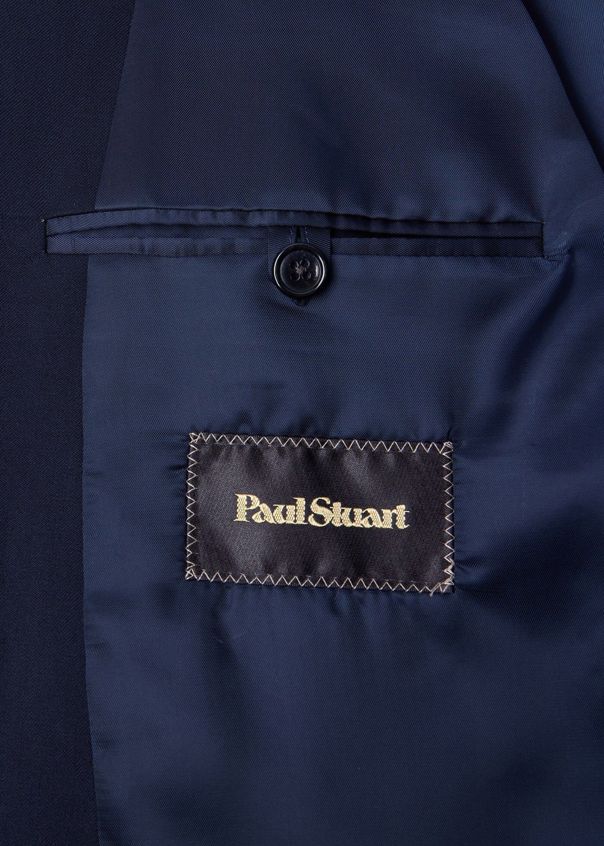 All Year Wool Suit Navy - Paul Stuart