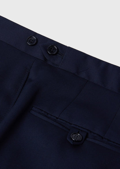 All Year Wool Suit Navy - Paul Stuart