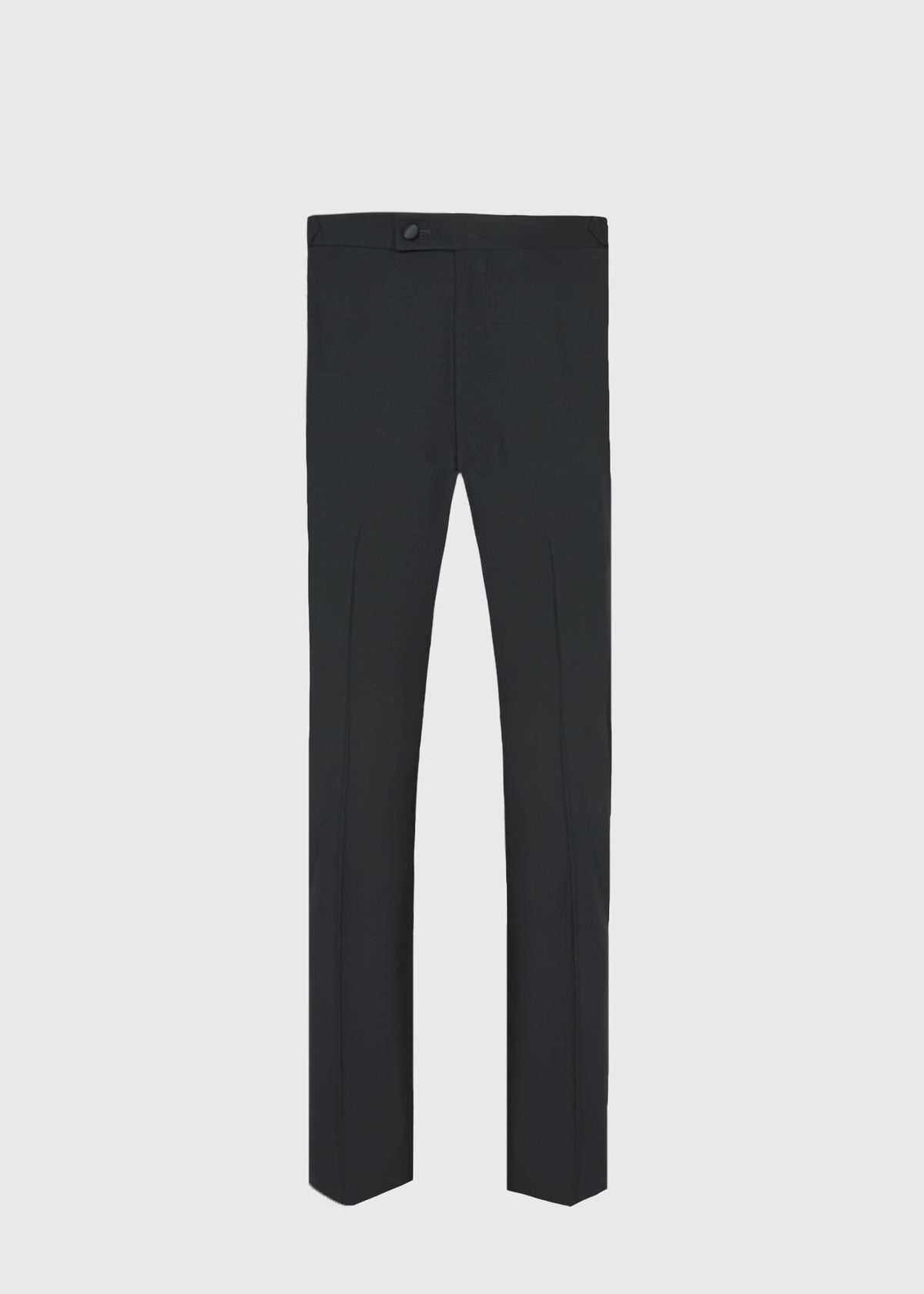 Wool & Mohair Drake Tuxedo Black - Paul Stuart
