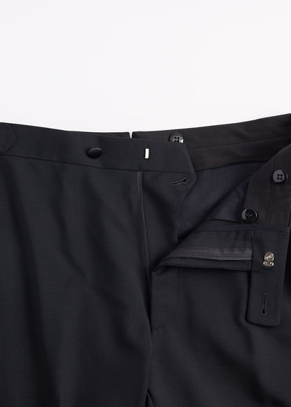 Wool & Mohair Drake Tuxedo Black - Paul Stuart