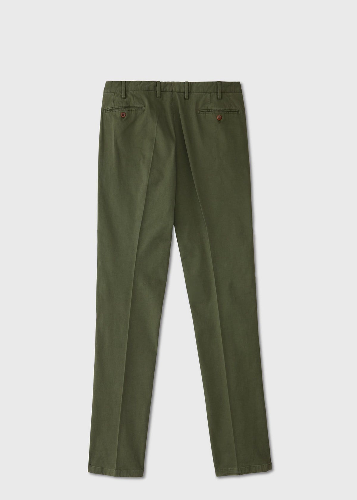 Washed Cotton Pant Cognac - Paul Stuart