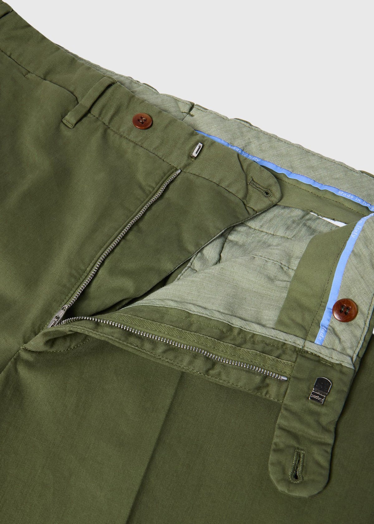 Washed Cotton Pant Cognac - Paul Stuart