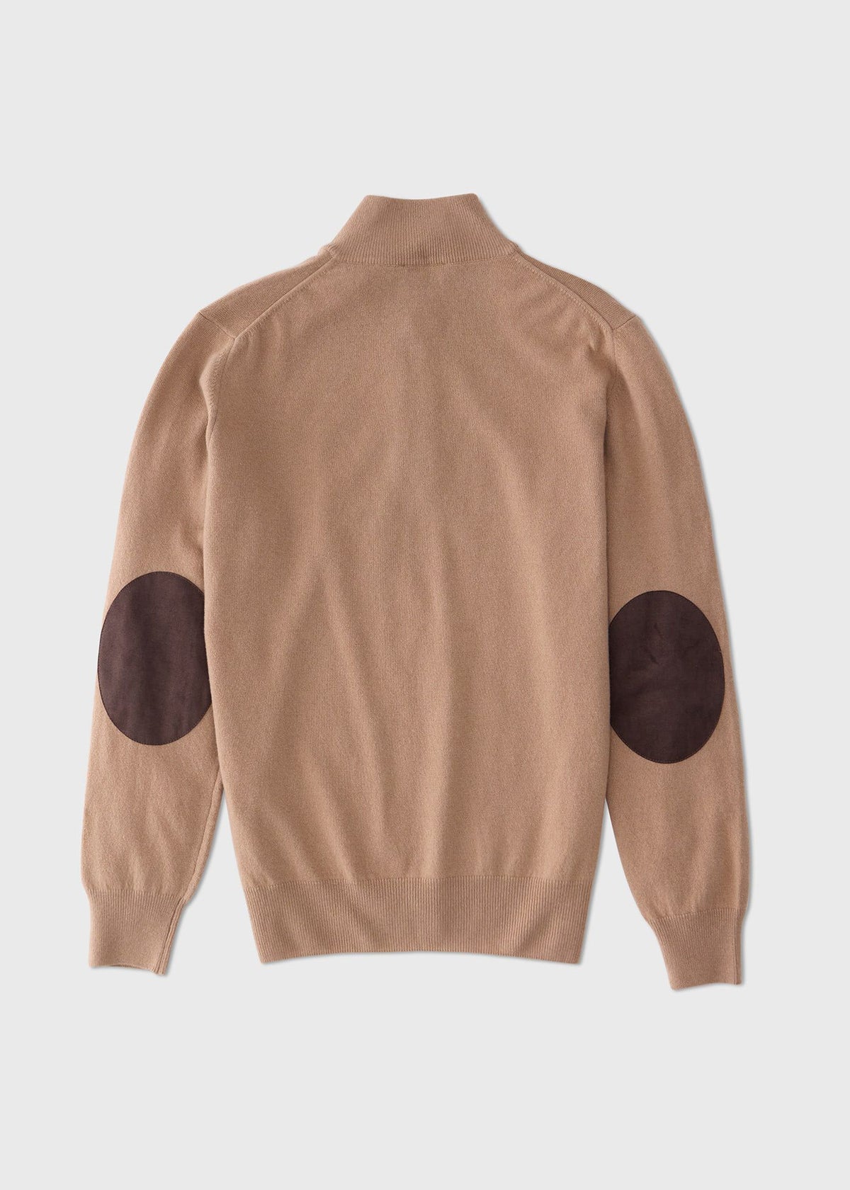 Wool Blend Quarter-Zip Sweater Black - Paul Stuart