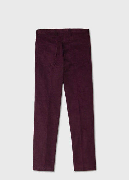 Corduroy Five-Pocket Pant Khaki - Paul Stuart
