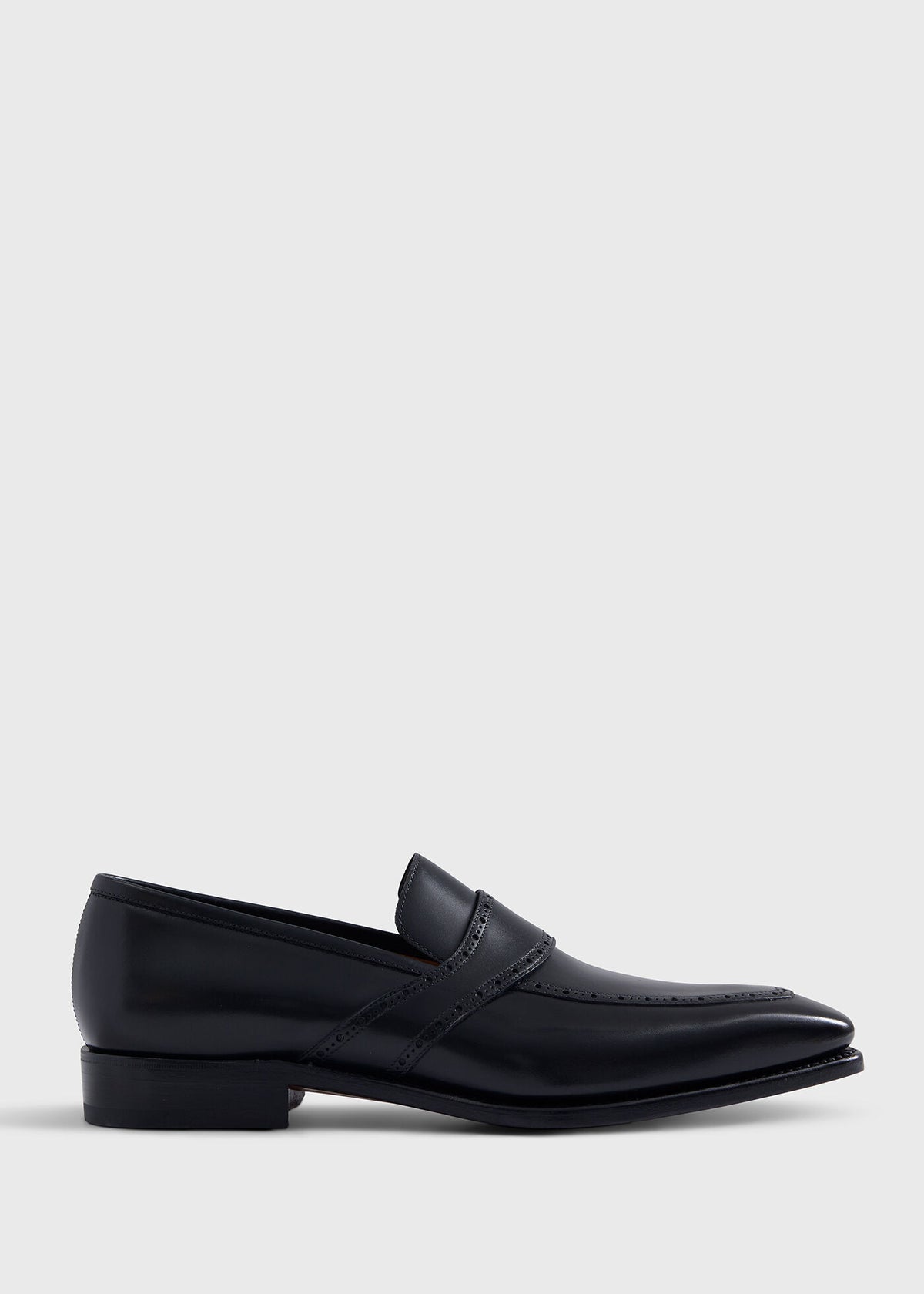 Sebastian Leather Dress Loafer Black - Paul Stuart