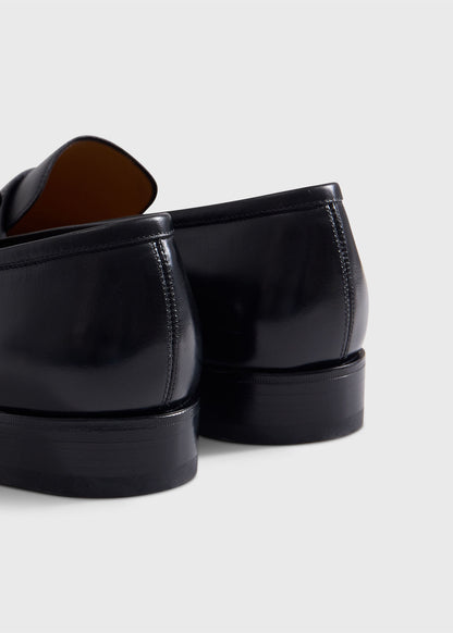 Sebastian Leather Dress Loafer Black - Paul Stuart