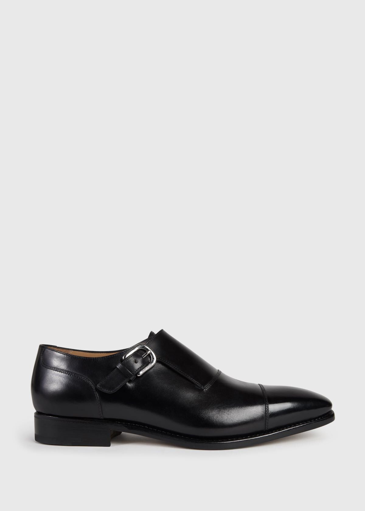 Giordano Leather Monk Strap Bordo Calf, unselectable - Paul Stuart