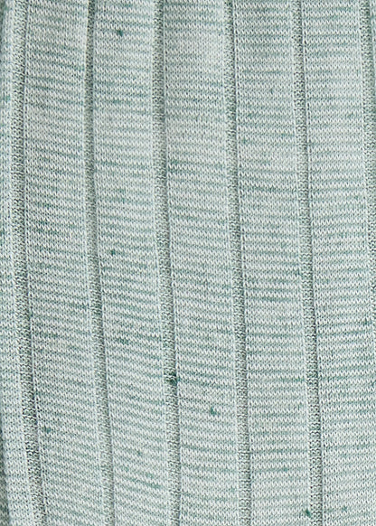 Cotton & Linen Summer Sock Blue - Paul Stuart
