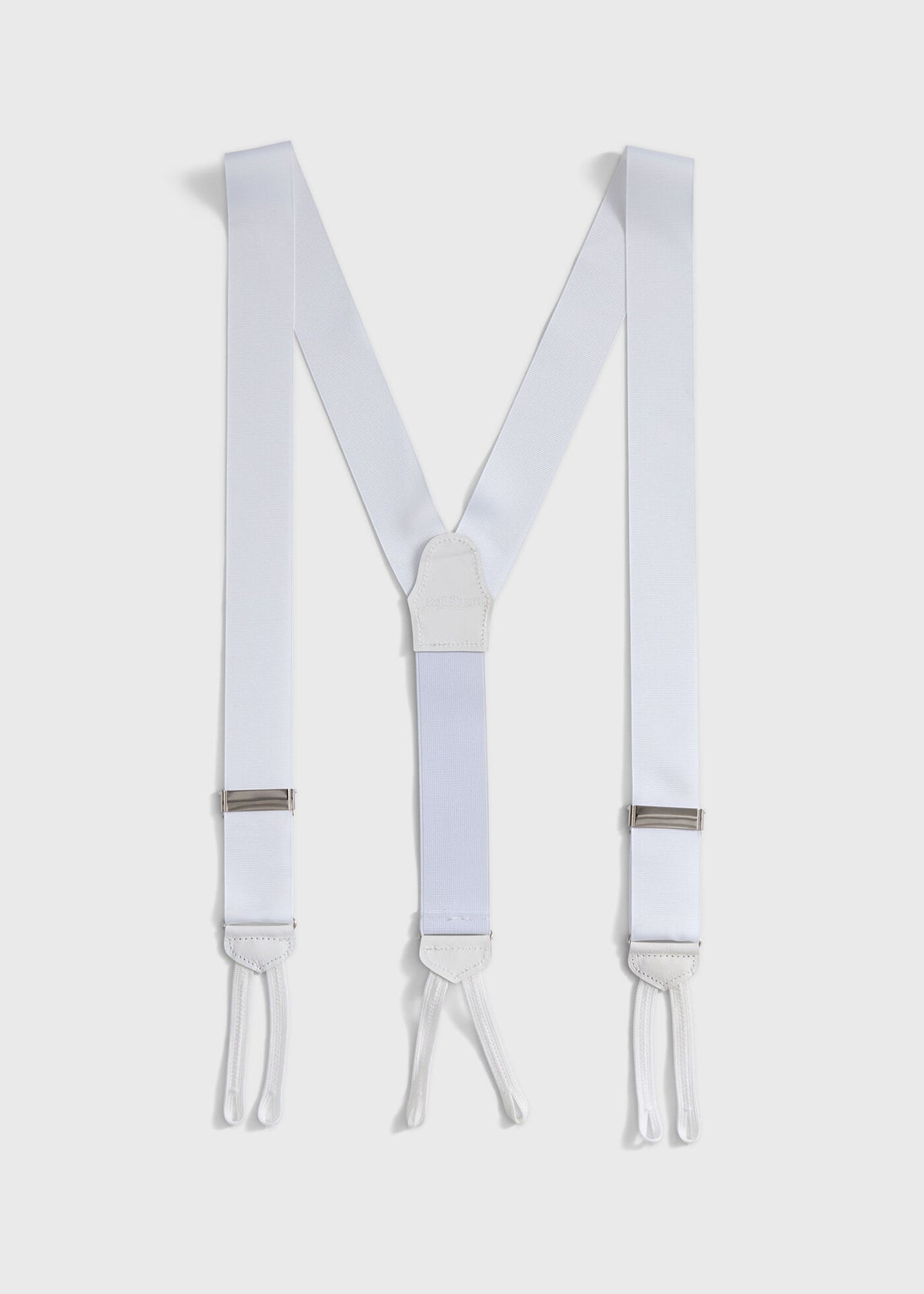 Grosgrain Formal Suspenders Black - Paul Stuart