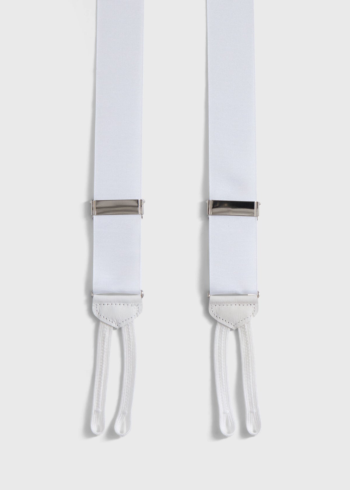 Grosgrain Formal Suspenders Black - Paul Stuart