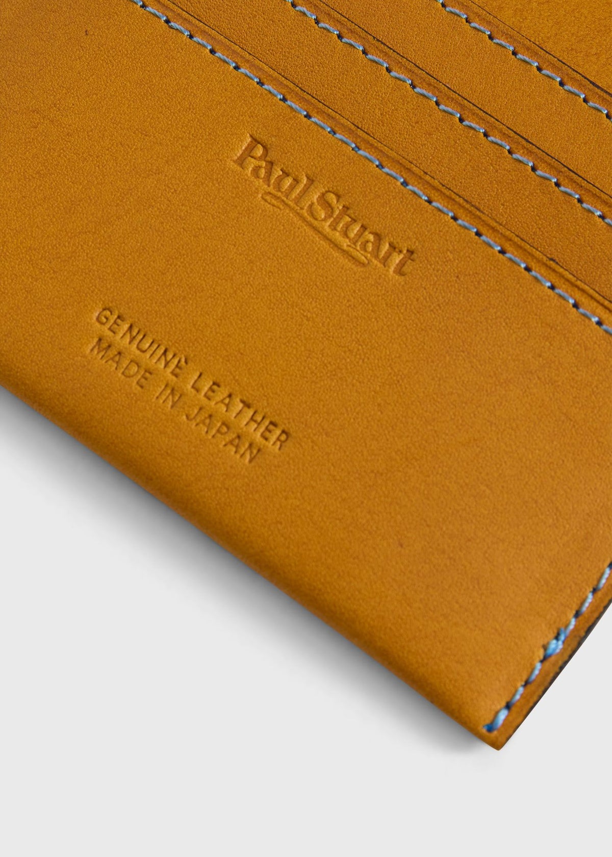 Flat Card Case Burgundy - Paul Stuart