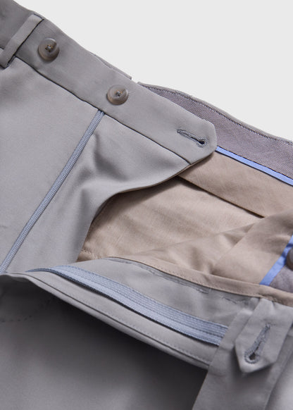 All Year Wool Dress Trouser Taupe - Paul Stuart
