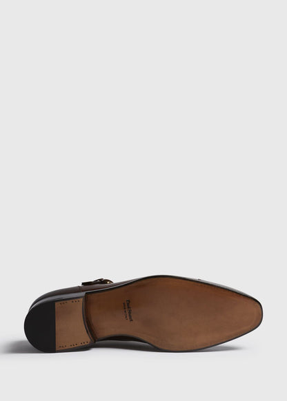Giordano Leather Monk Strap Bordo Calf, unselectable - Paul Stuart