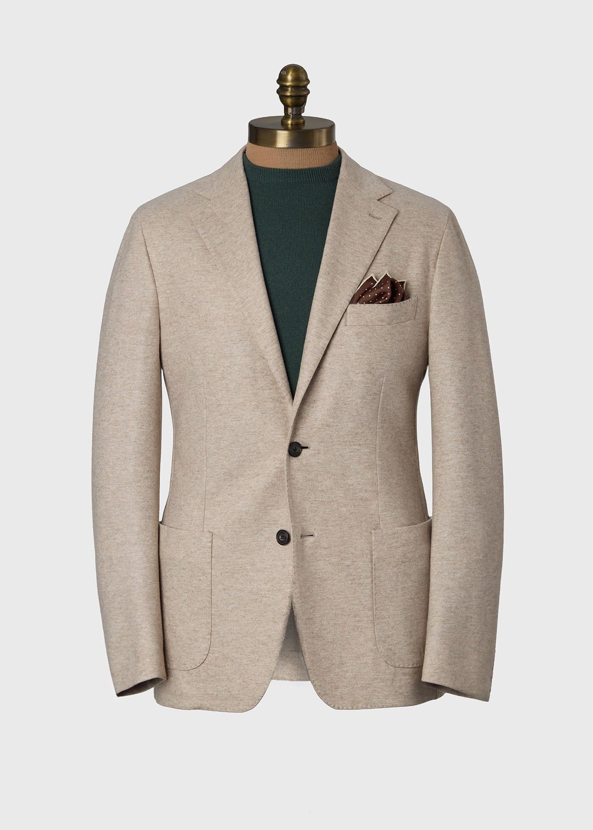 Cashmere Patch Pocket Jacket Blue - Paul Stuart