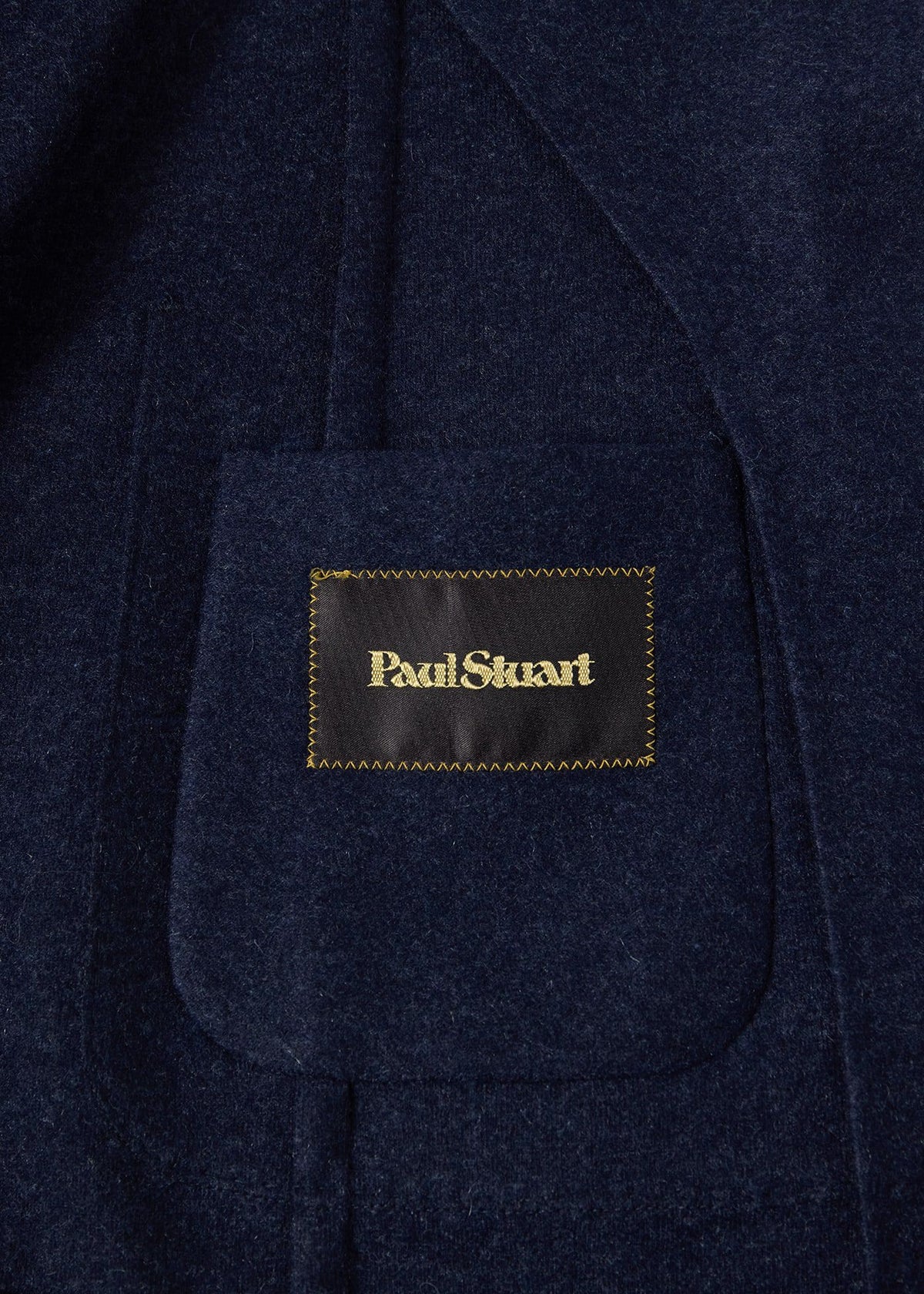Cashmere Patch Pocket Jacket Blue - Paul Stuart