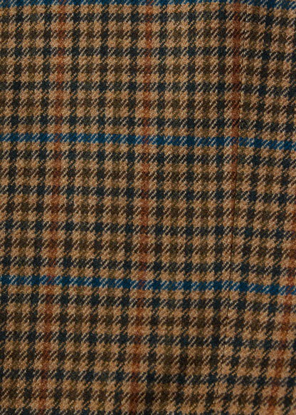 Cashmere Check Sport Coat Brown/Multi - Paul Stuart