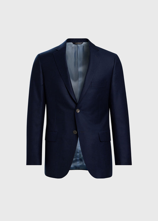 Super 150s Wool Blazer Navy - Paul Stuart