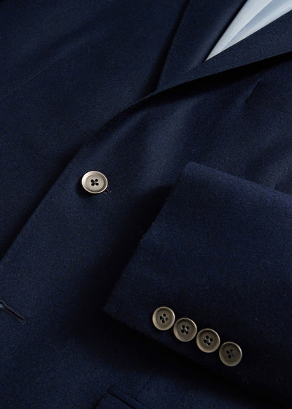 Super 150s Wool Blazer Navy - Paul Stuart