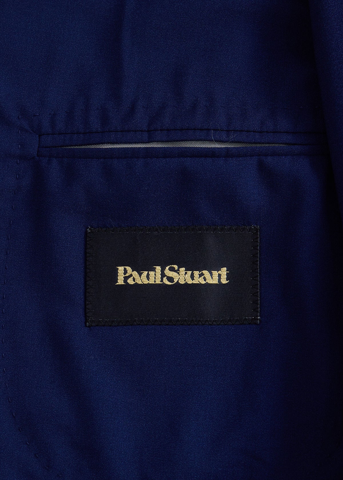 Lightweight Two Button Blazer Royal Blue - Paul Stuart