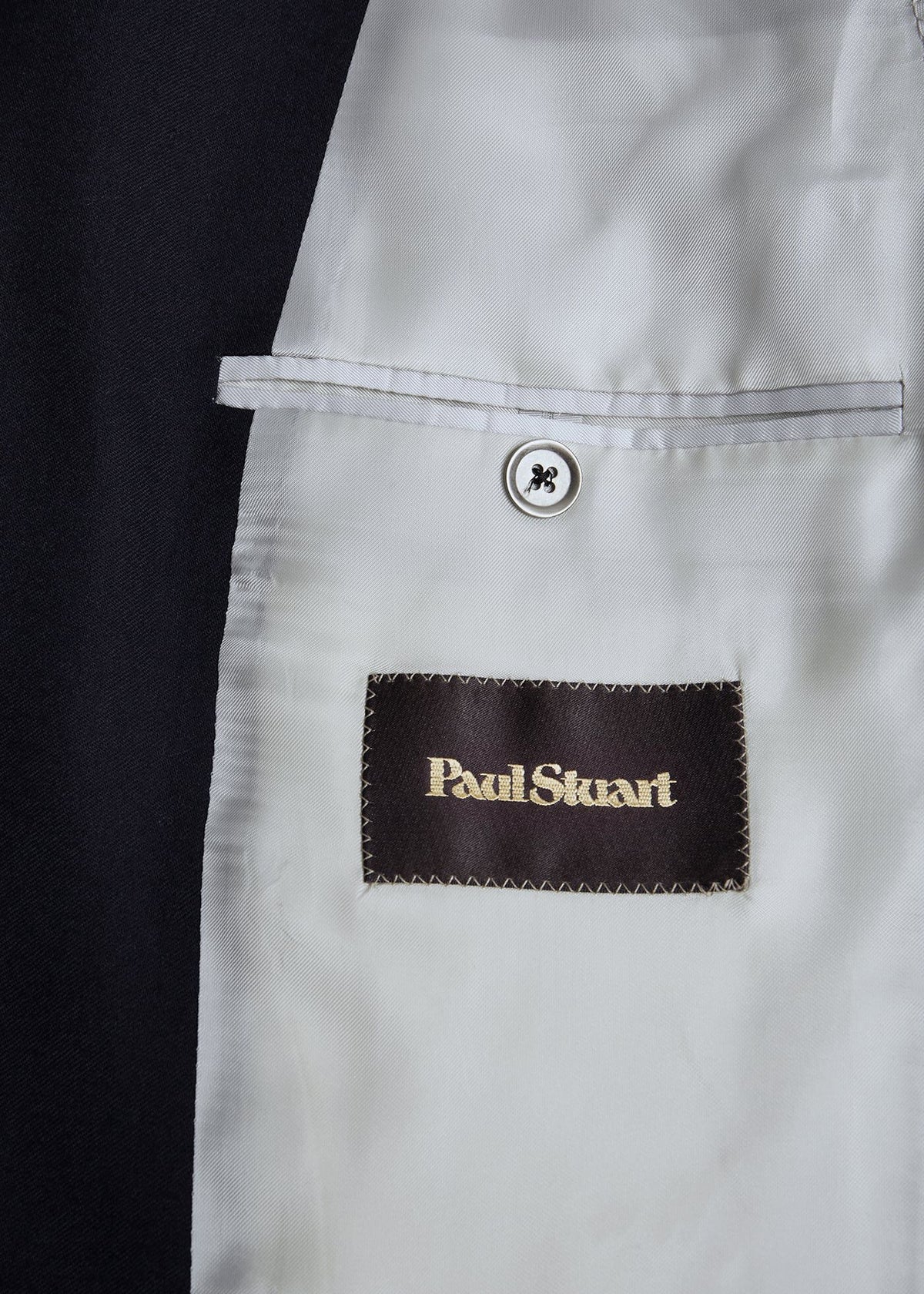 Doeskin Super 120s Wool Paul Blazer Solid - Paul Stuart