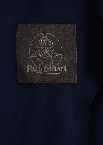Super 130s Lightweight Wool Jacket Navy - Paul Stuart