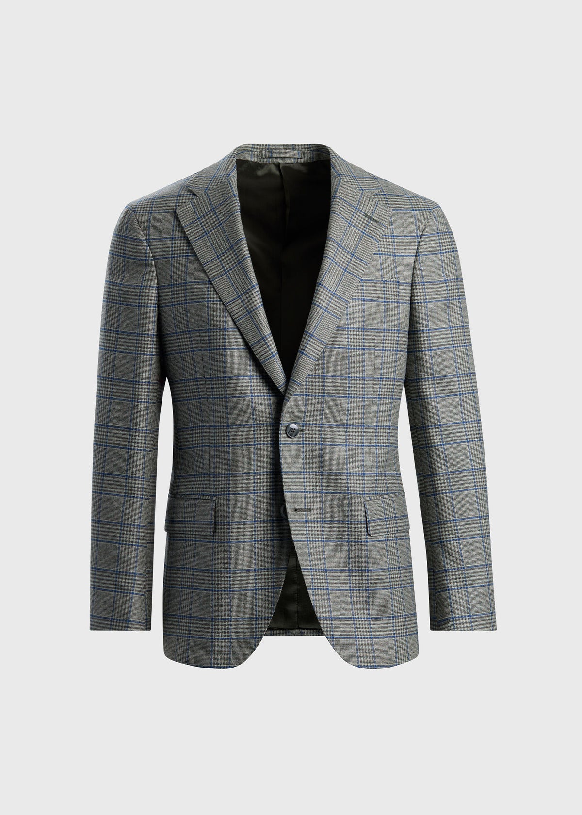 All Year Wool & Cashmere Plaid Jacket Plum - Paul Stuart