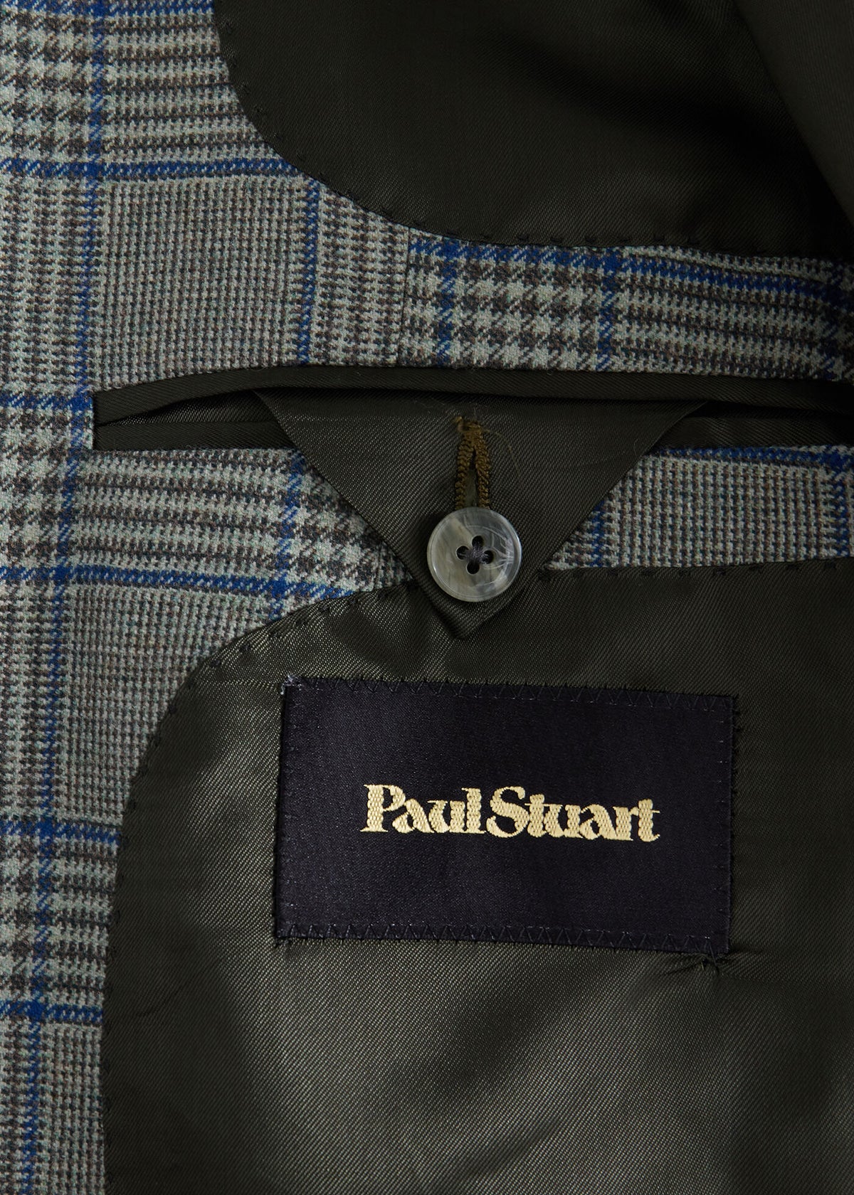 All Year Wool & Cashmere Plaid Jacket Plum - Paul Stuart