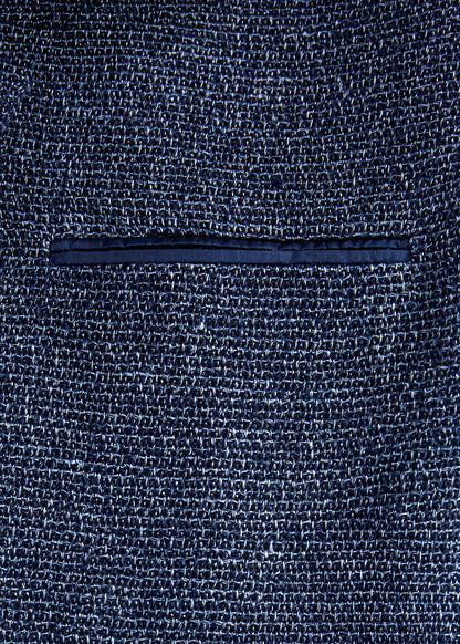 Silk & Linen Summer Jacket Blue - Paul Stuart