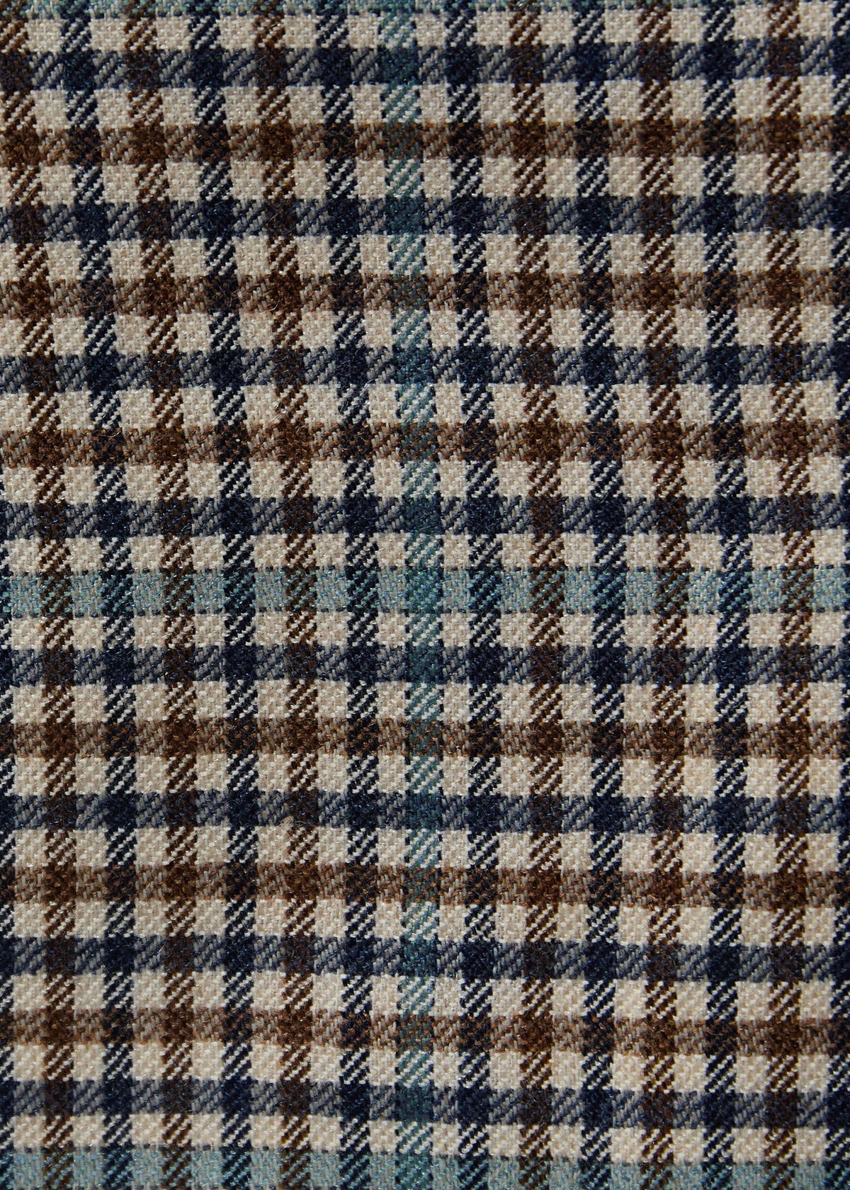 Cashmere & Silk Plaid Jacket Blue - Paul Stuart